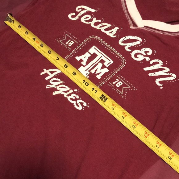 Texas A&M Ladies Cotton Polyester Tee-Shirt - Picture 3 of 7